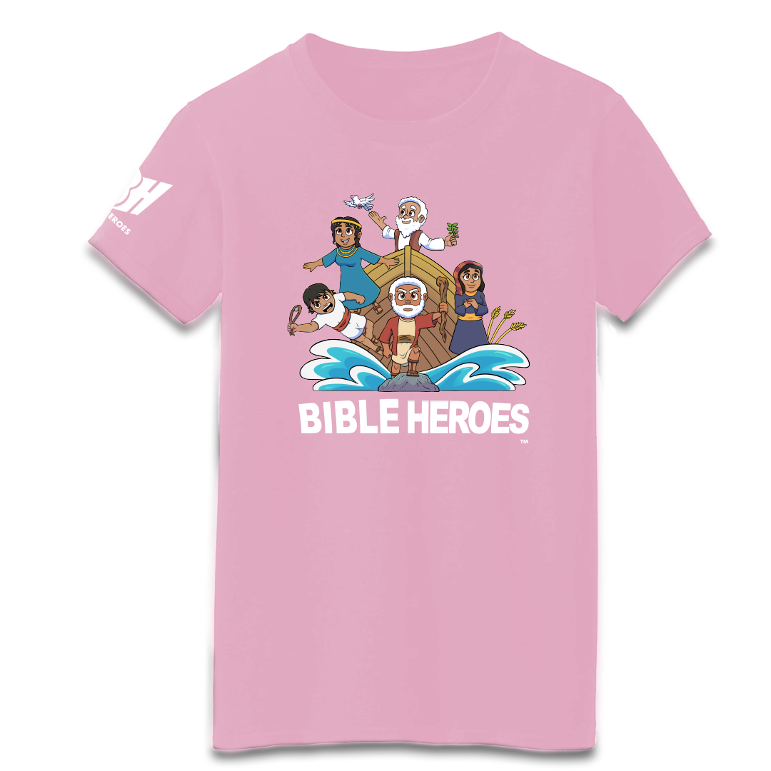 Kids Bible Heroes Action Tee