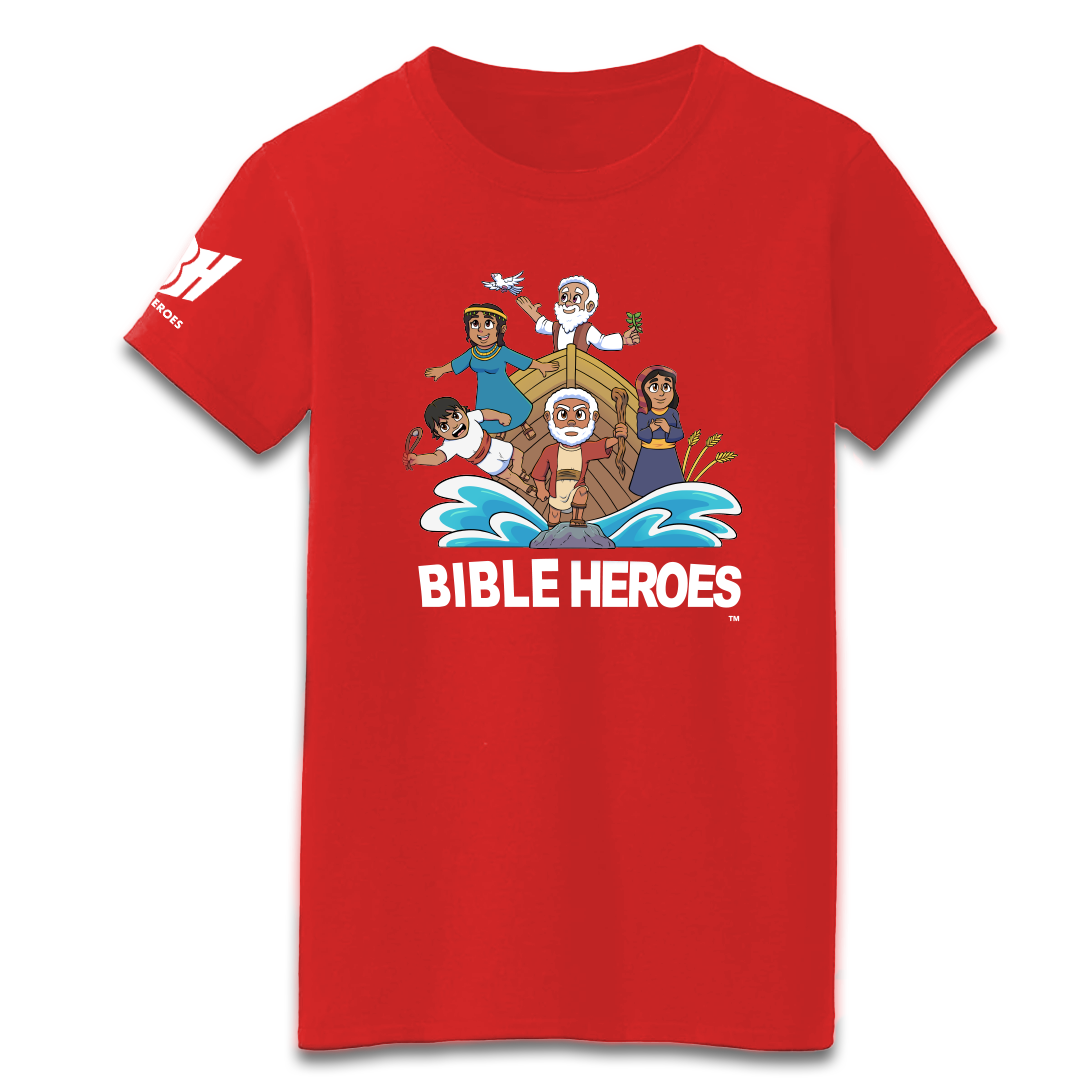 Adults / Teens Bible Heroes Action Tee