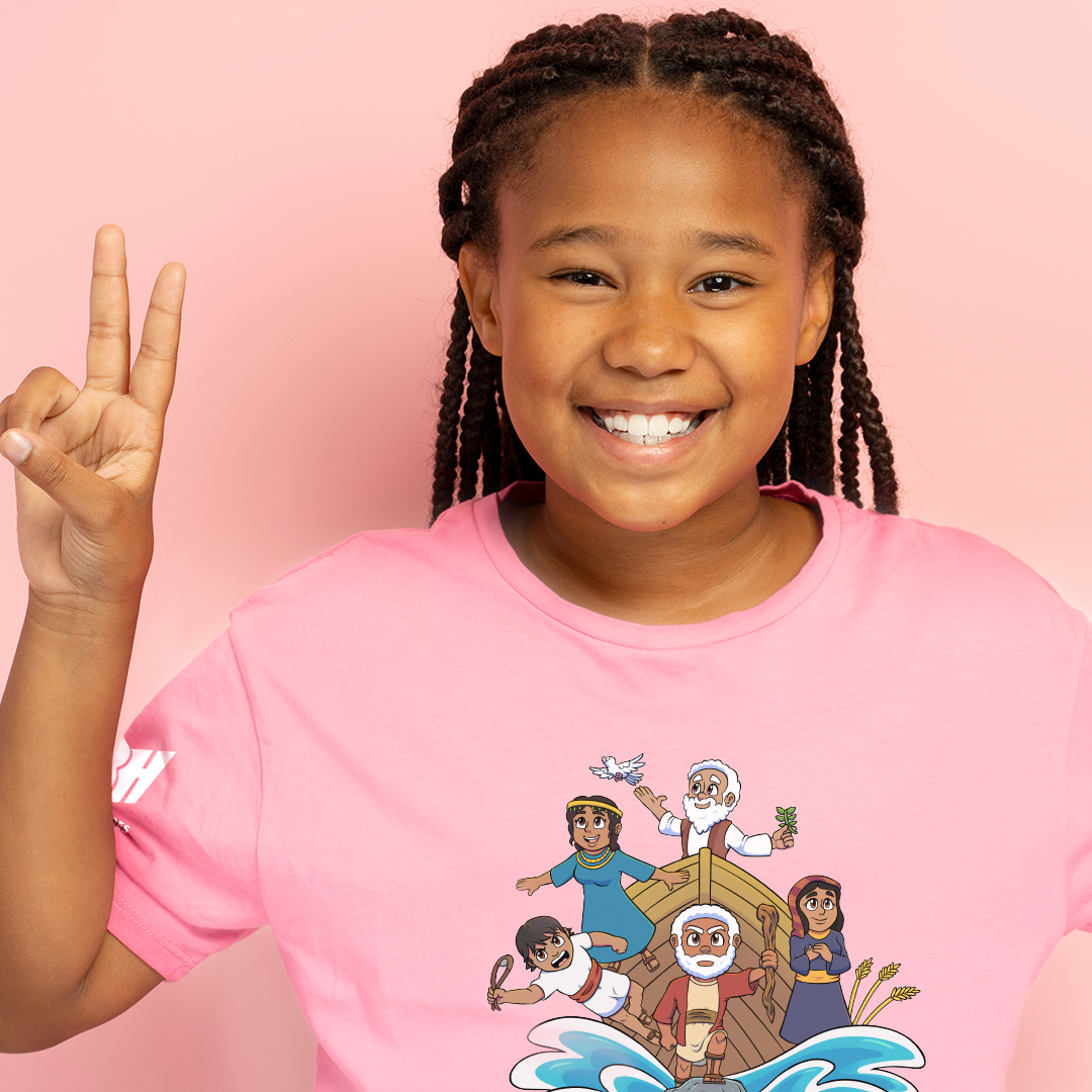 Kids Bible Heroes Action Tee