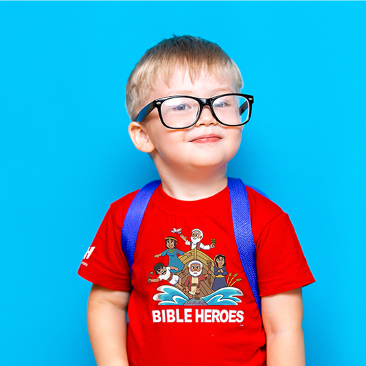 Toddler Bible Heroes Action Tee
