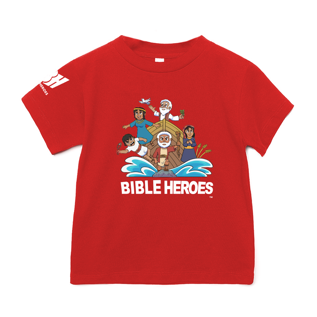 Toddler Bible Heroes Action Tee